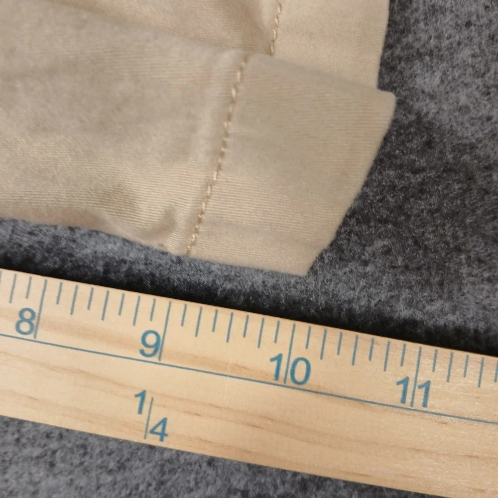 Club Room Mens Khaki Cargo Shorts Size 38W Tan Cotton Blend Stretch‎ Casual